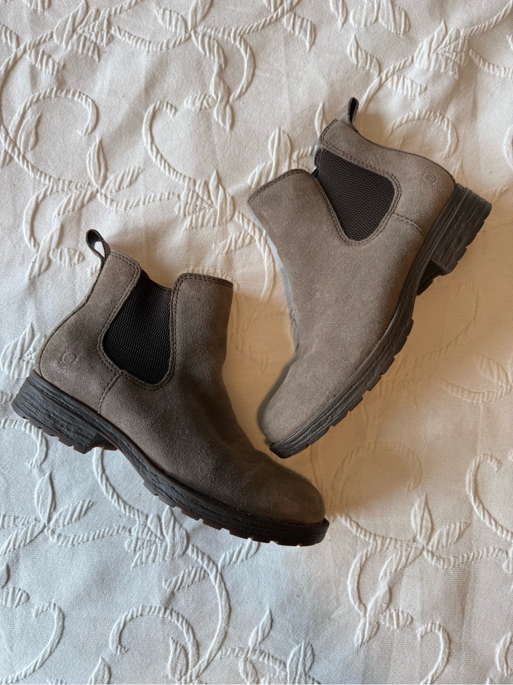 Born Suede Chelsea Boots - Women’s Cove - Picture 9 of 13